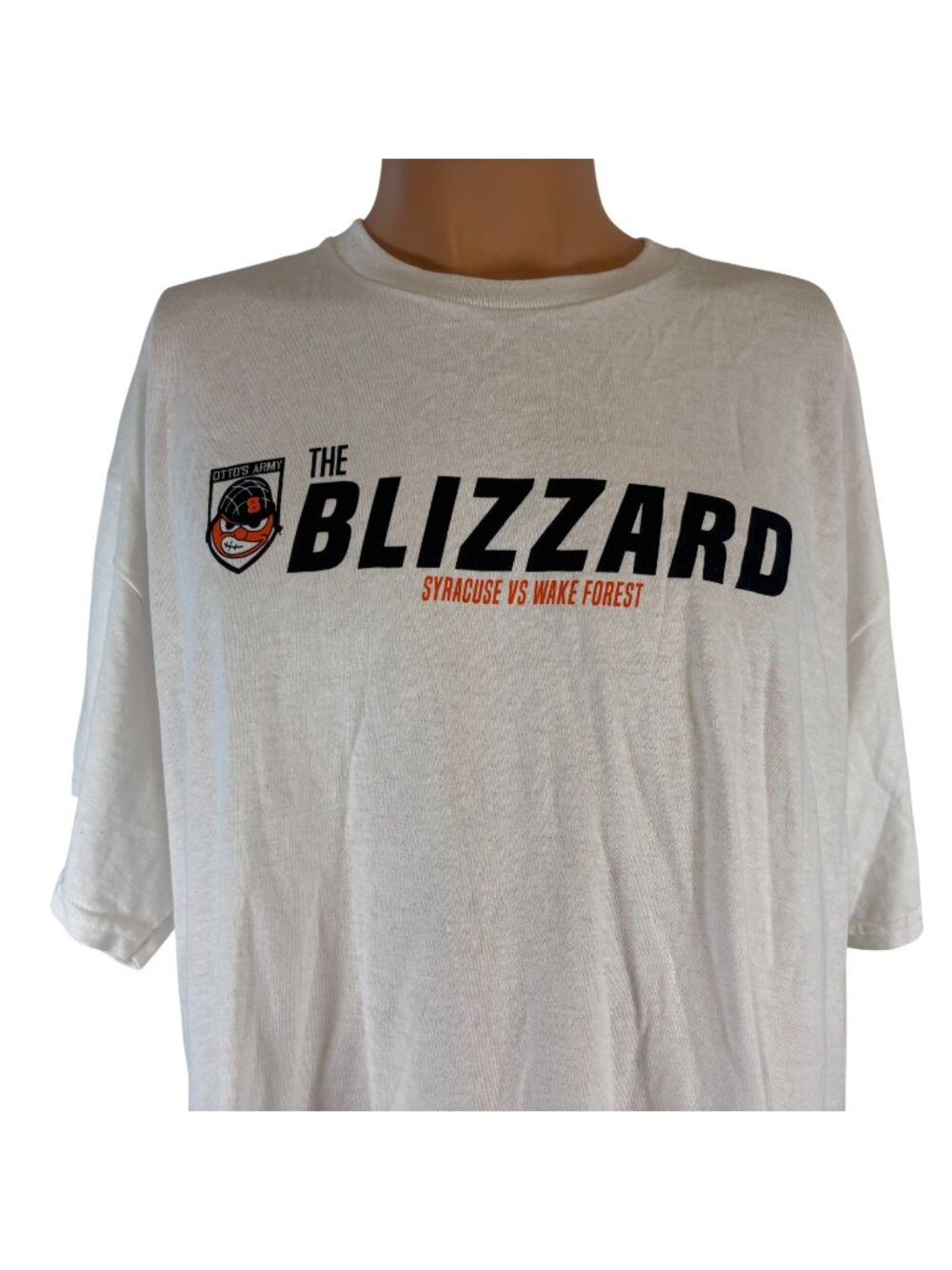 Syracuse Orange T Shirt Mens Size XL The Blizzard NCAA College Football